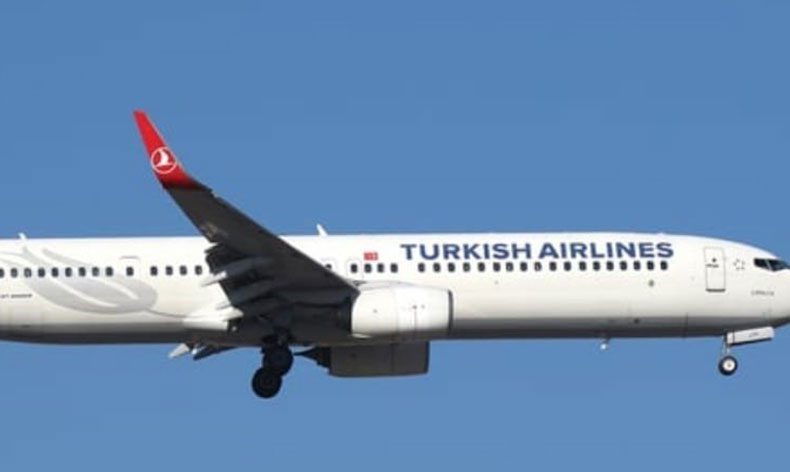 Motoruna kuş çarpınca acil iniş yaptı