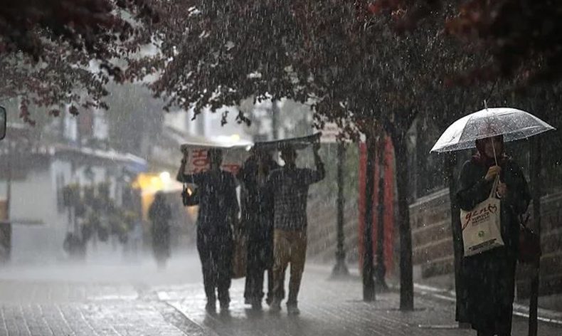 Sarı ve turuncu kodlu uyarı