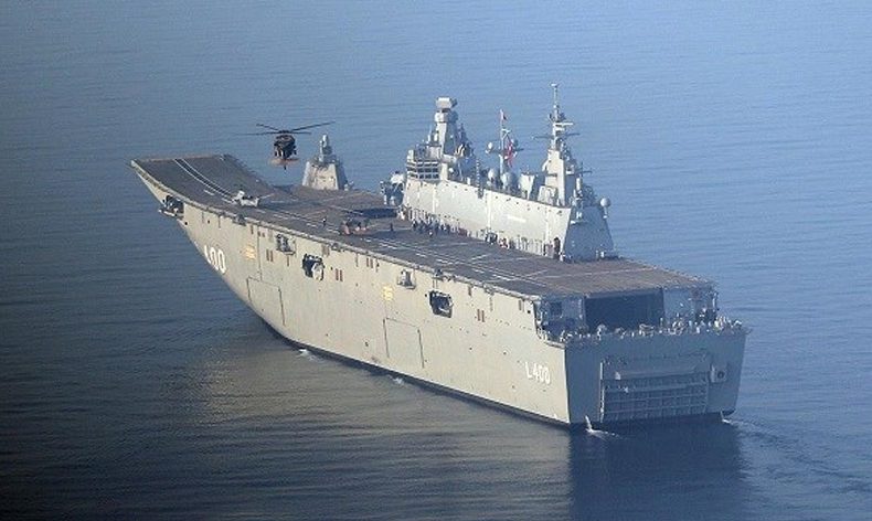 TCG Anadolu pazartesi günü teslim edilecek