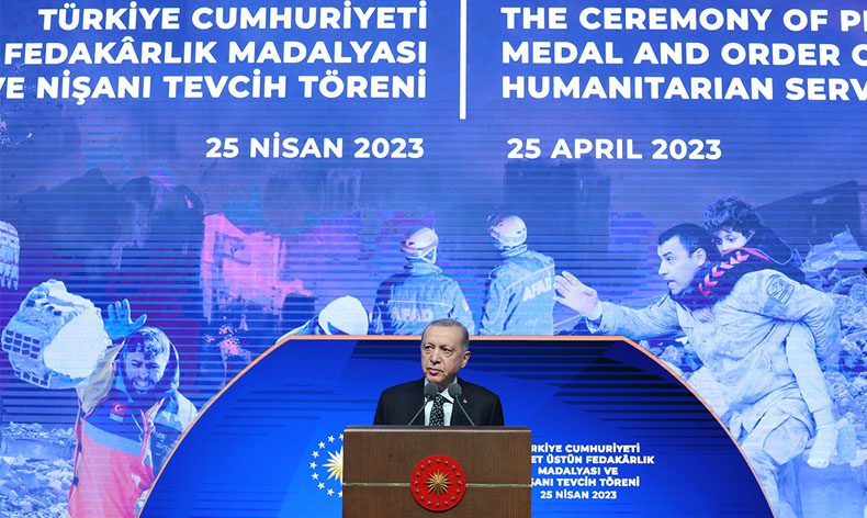 Devlet Üstün Fedakarlık Madalyası Tevcih Töreni
