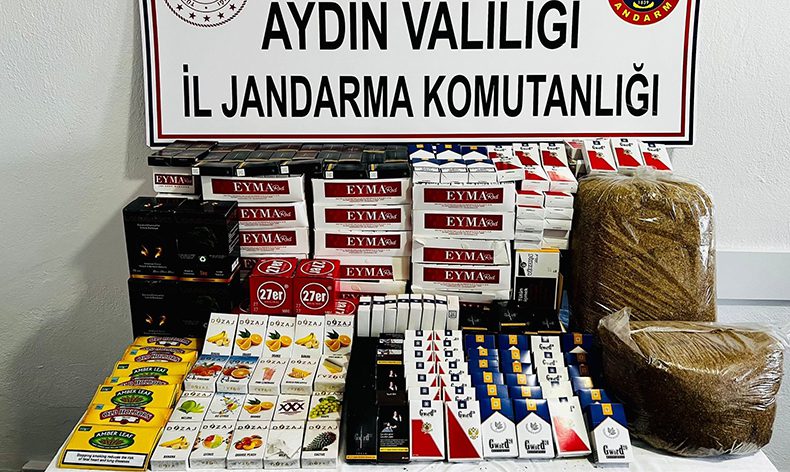 Kaçak sigara imalathanesine baskın