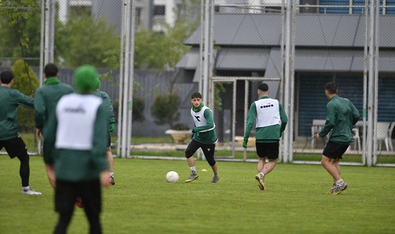 Bursaspor taktik çalıştı
