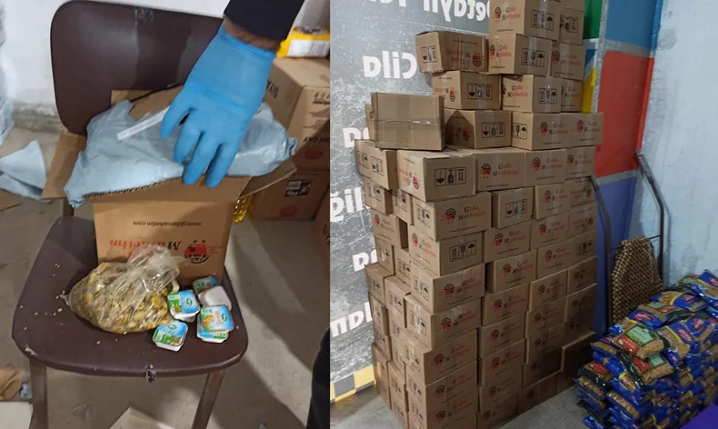 Gıda bağışı yapmak isteyenleri  dolandırdılar