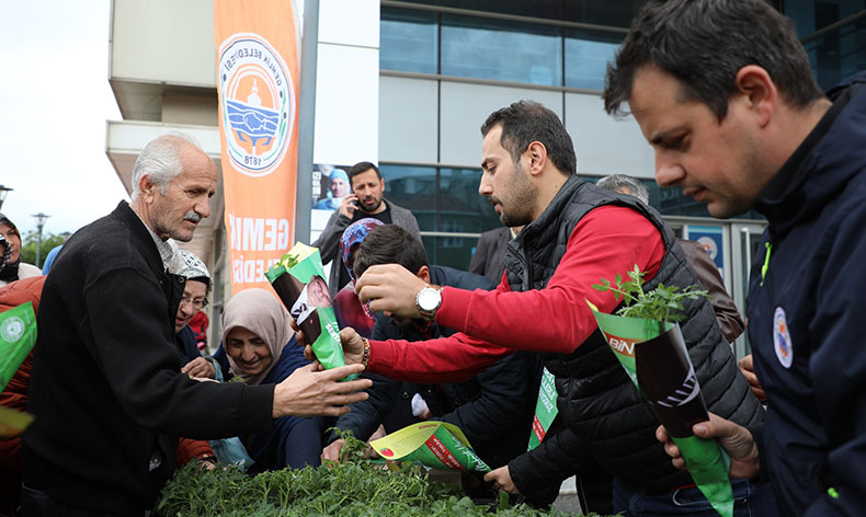 Gemlik Belediyesi’nden organik tarıma destek