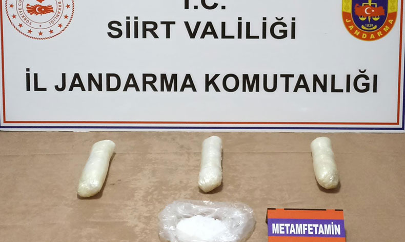 Siirt’te uyuşturucu operasyonu