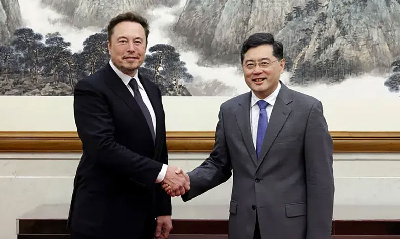 Musk, Çin Ticaret Bakanı ile görüştü