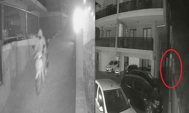 Bursa’da, kameralara aldırış etmeden motosiklet çaldı