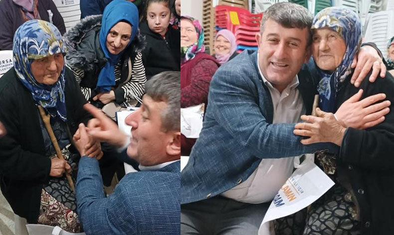 Bursalı Hacer Nine’nin Tayyip Erdoğan’a duası