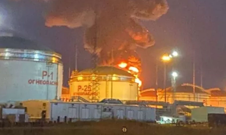 Rusya’da petrol tesisine İHA saldırısı