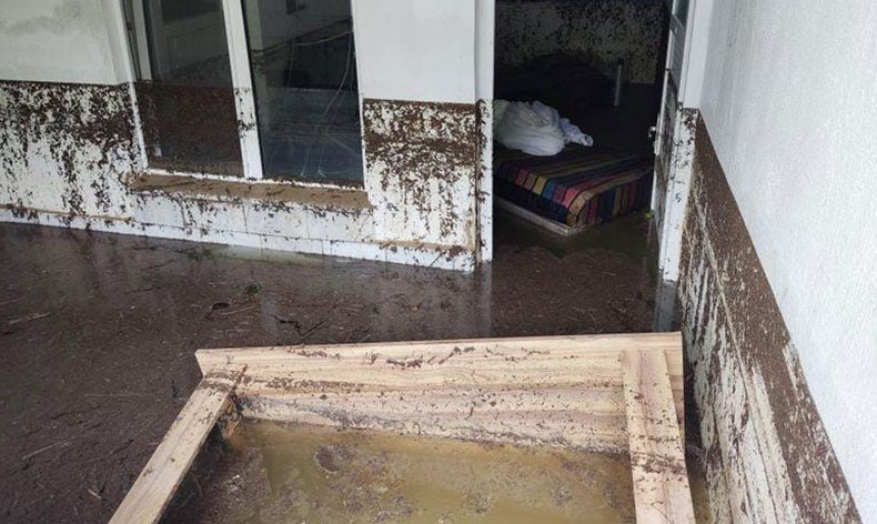 Kuvvetli yağış dereleri taşırdı