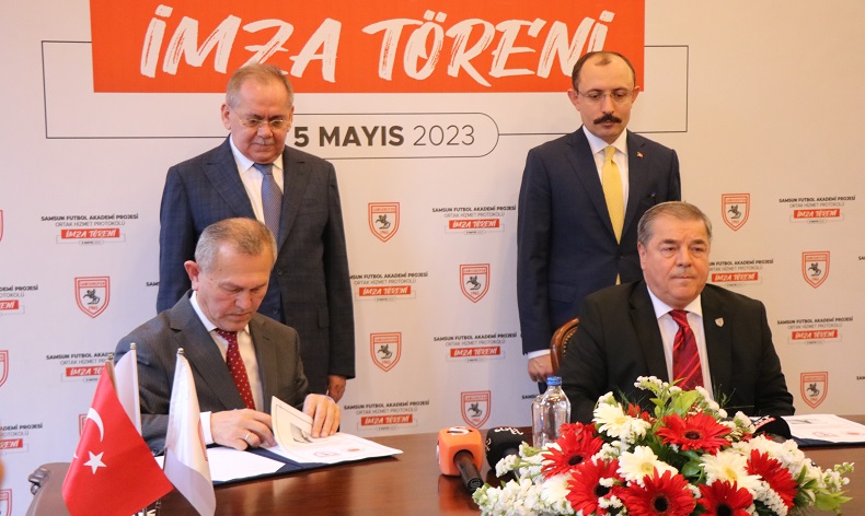 Samsunspor’un altyapı tesisleri sorununu çözen imza