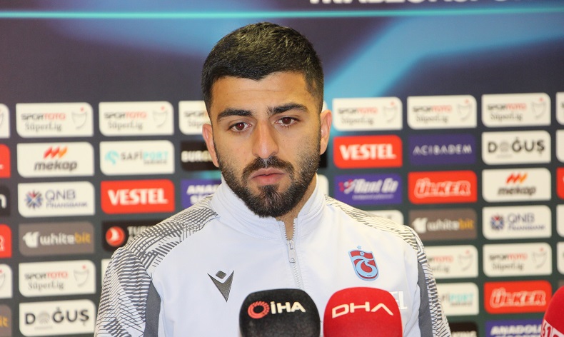 Trabzonsporlu Umut Bozok: “İki gol attım, çok mutluyum”