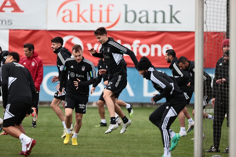 Beşiktaş, Sabah FC maçı hazırlıklarını sürdürdü