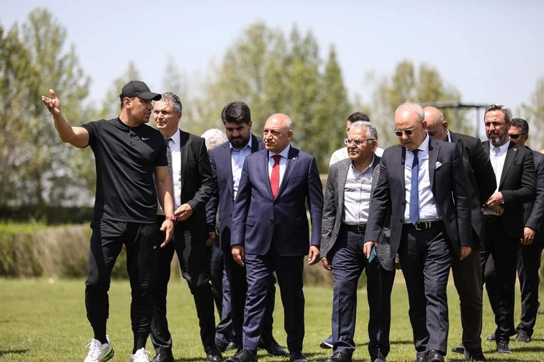 TFF’den Kayserispor’a ziyaret