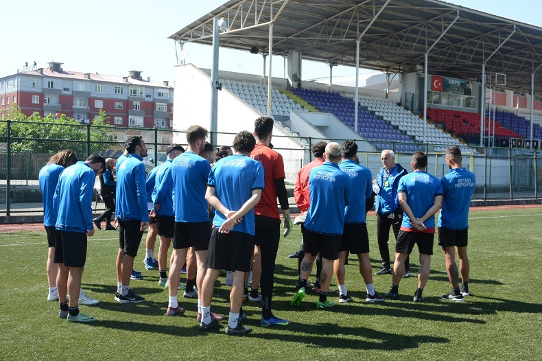 Artvin Hopaspor’da Erbaaspor maçının hazırlıkları başladı