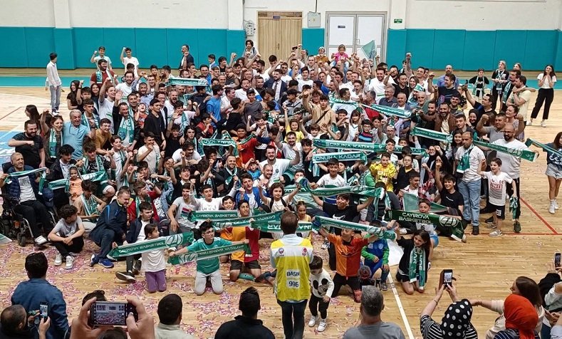 Çayırova Belediyesi, Türkiye Basketbol 1. Lig’ine yükselmeyi garantiledi