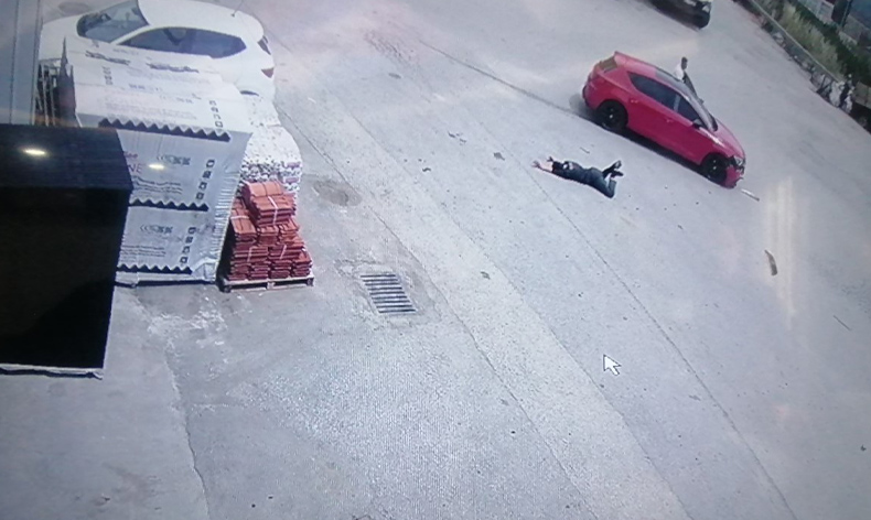 Çocuk sürücü ölümden döndü
