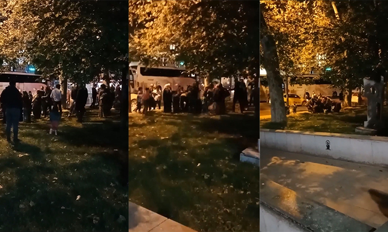 Dilencilerin para kavgası