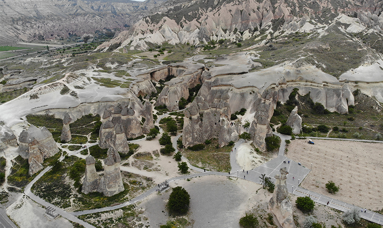 Kapadokya’nın önemli destinasyonlarından olan Paşabağları