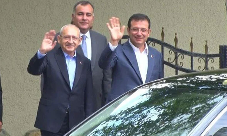Kılıçdaroğlu, İmamoğlu ile görüştü