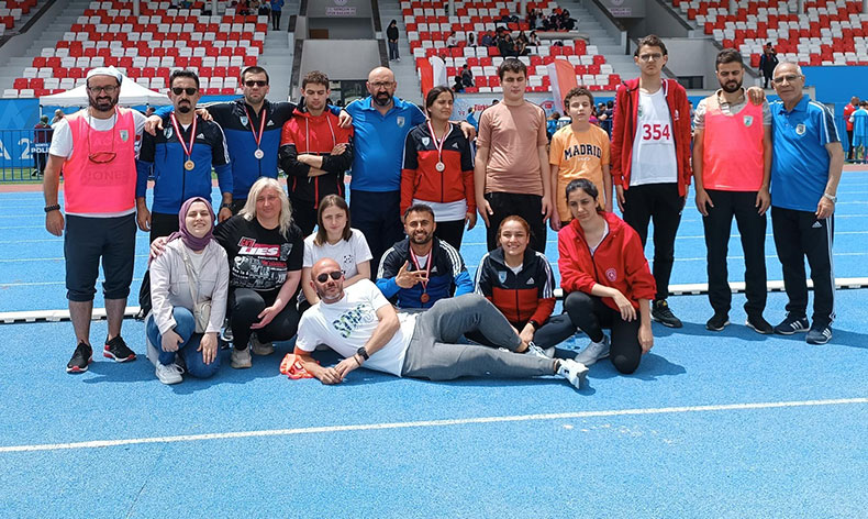 Nilüferli atletler 17 madalya kazandı
