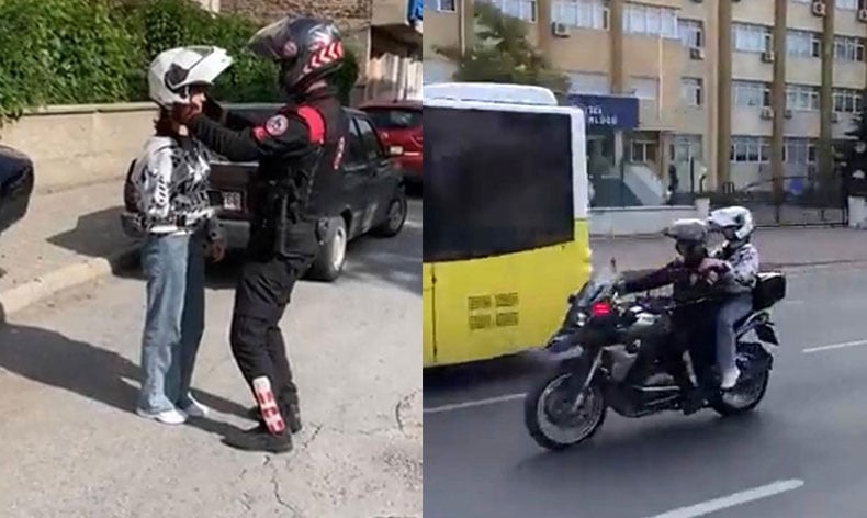 Sınava geç kalanların imdadına polis yetişti
