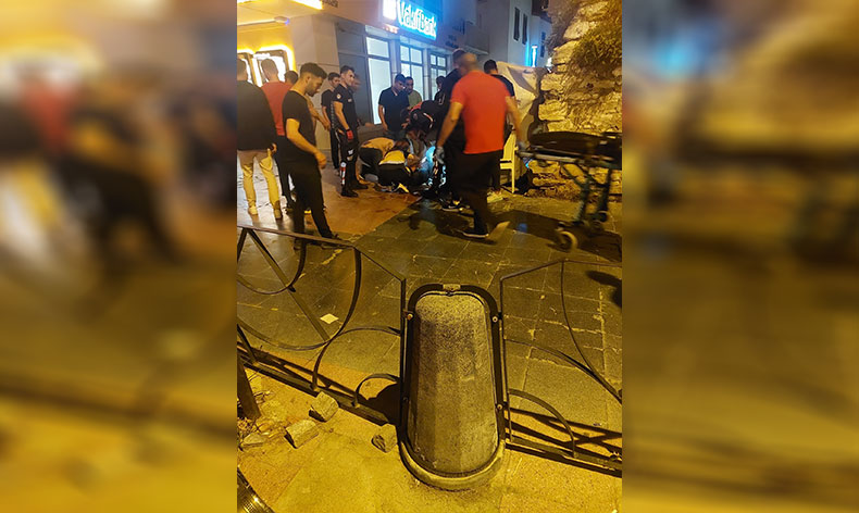 Bıçaklandı, şikayetçi olmadı