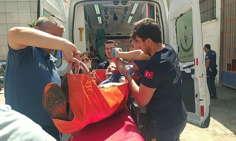 Bursa’da iş yerinde baygın halde bulundu