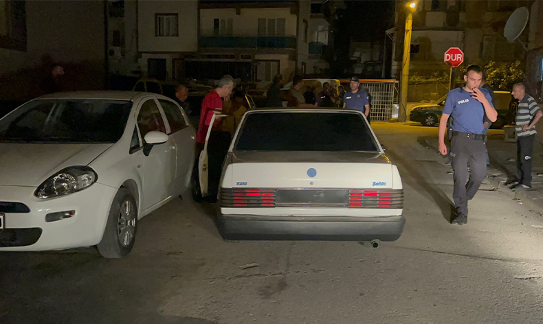 Aksiyon dolu kovalamaca sonunda aracını bırakıp gitti
