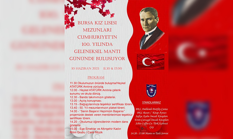 Bursa Kız Lisesi geleneksel mantı günü