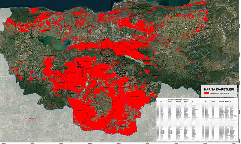 Bursa’nın ormanlarında ateş yakmak yasaklandı