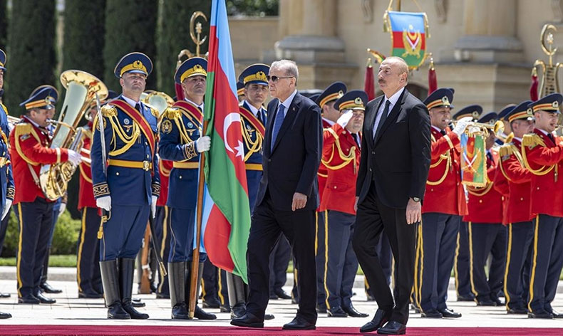 Cumhurbaşkanı Erdoğan, Azerbaycan’da