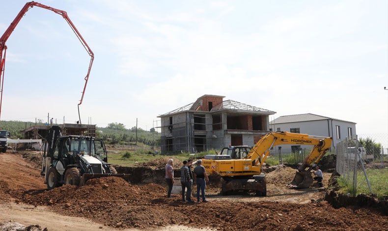 Mudanya’da parke çalışması