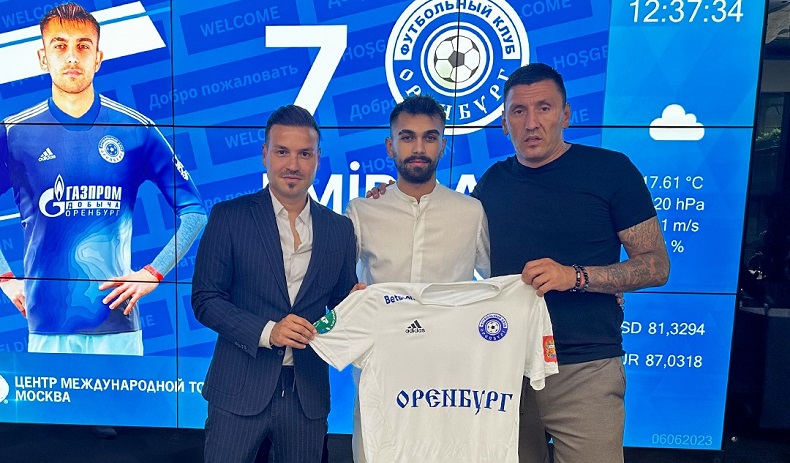 Altınordulu Emircan Gürlük, Orenburg’da