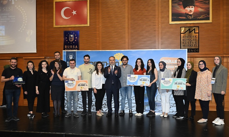 Bursa’da çevreci fikirler ödüllendirildi