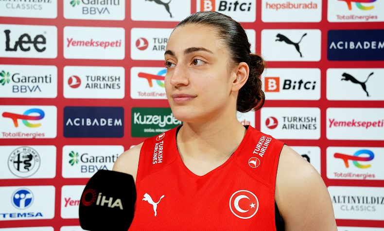 A Milli Kadın Basketbol Takımı oyuncusu Derin Erdoğan: “Bu turnuvada yer almak benim için büyük şans”