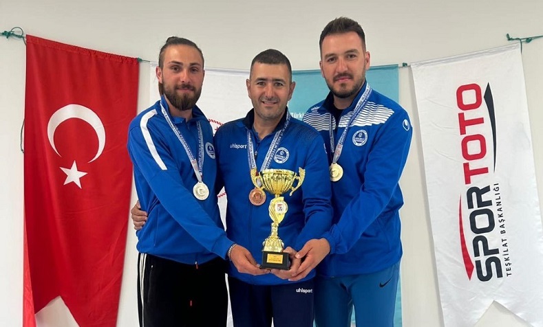 Türkiye Trap Şampiyonası’nda madalyaların tek sahibi Kağıtspor