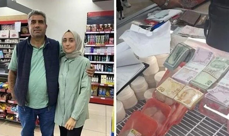 Markette 2 milyon lira unuttu
