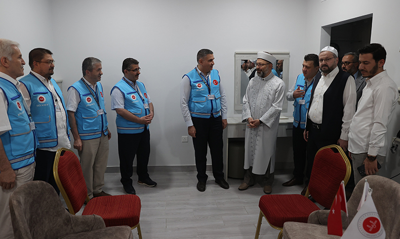 Hacı adaylarına kesintisiz sağlık hizmeti
