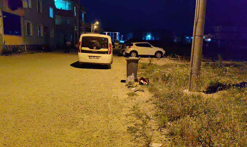 Yeğeninin kocasına kurşun yağdırdı