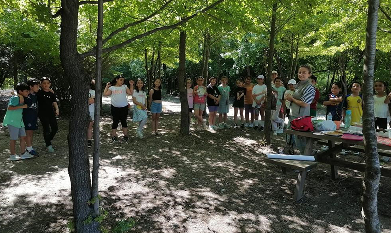 Öğrencilere doğa eğitimi