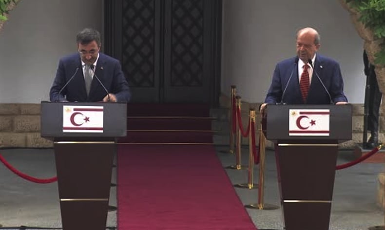 Kıbrıs’ta ortak basın toplantısı