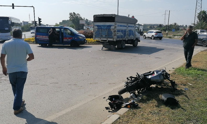 Bayram öncesi aldığı motosikletle ölüme gitti