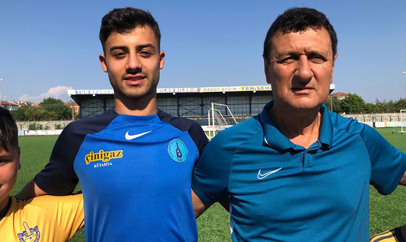 Genç kaleci hocasını unutmadı