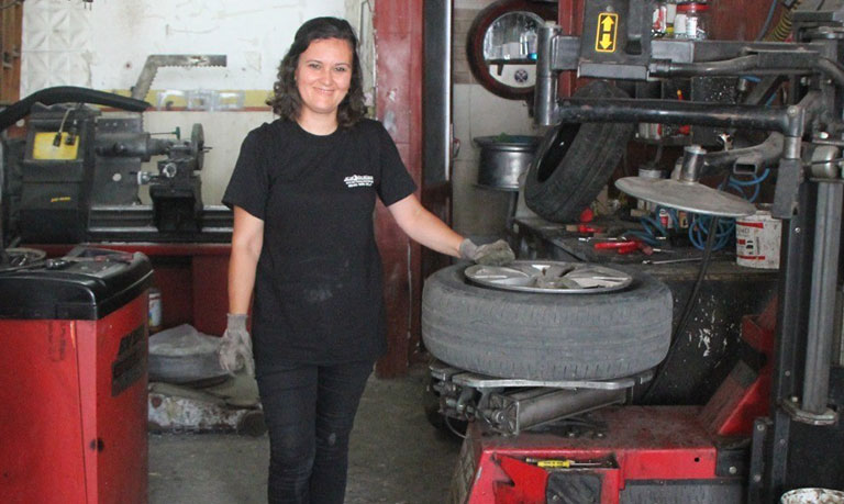 “Kadın isterse her işi yapar”