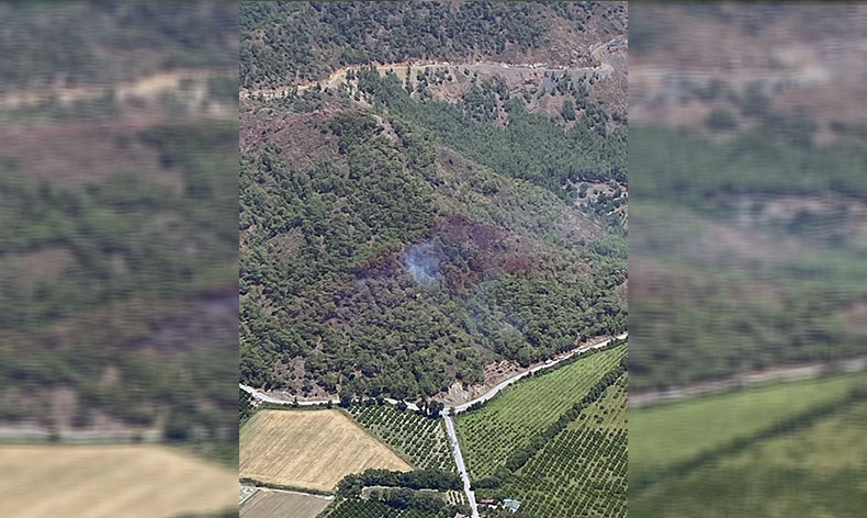 Ortaca yangını kontrol altında