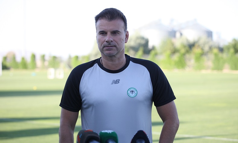 Aleksandar Stanojevic: “Daha aktif, tehlikeli ve agresif bir Konyaspor hedefliyoruz”