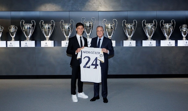Arda Güler, Real Madrid’e resmi imzayı attı