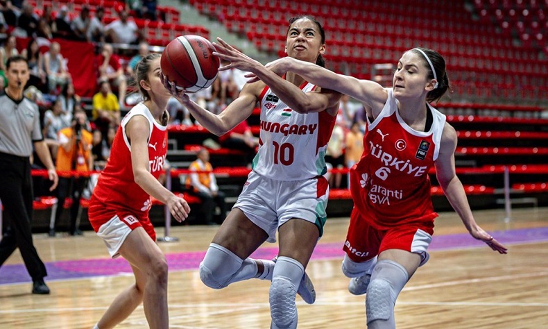 18 Yaş Altı Kız Basketbol Milli Takımı, Avrupa Şampiyonası’nı 6. tamamladı