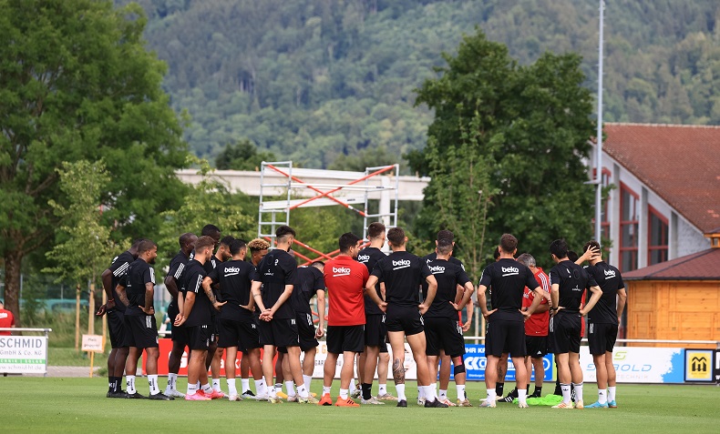 Beşiktaş, yeni sezon hazırlıklarını sürdürdü